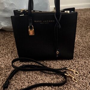 Marc Jacobs mini grind black tote bag